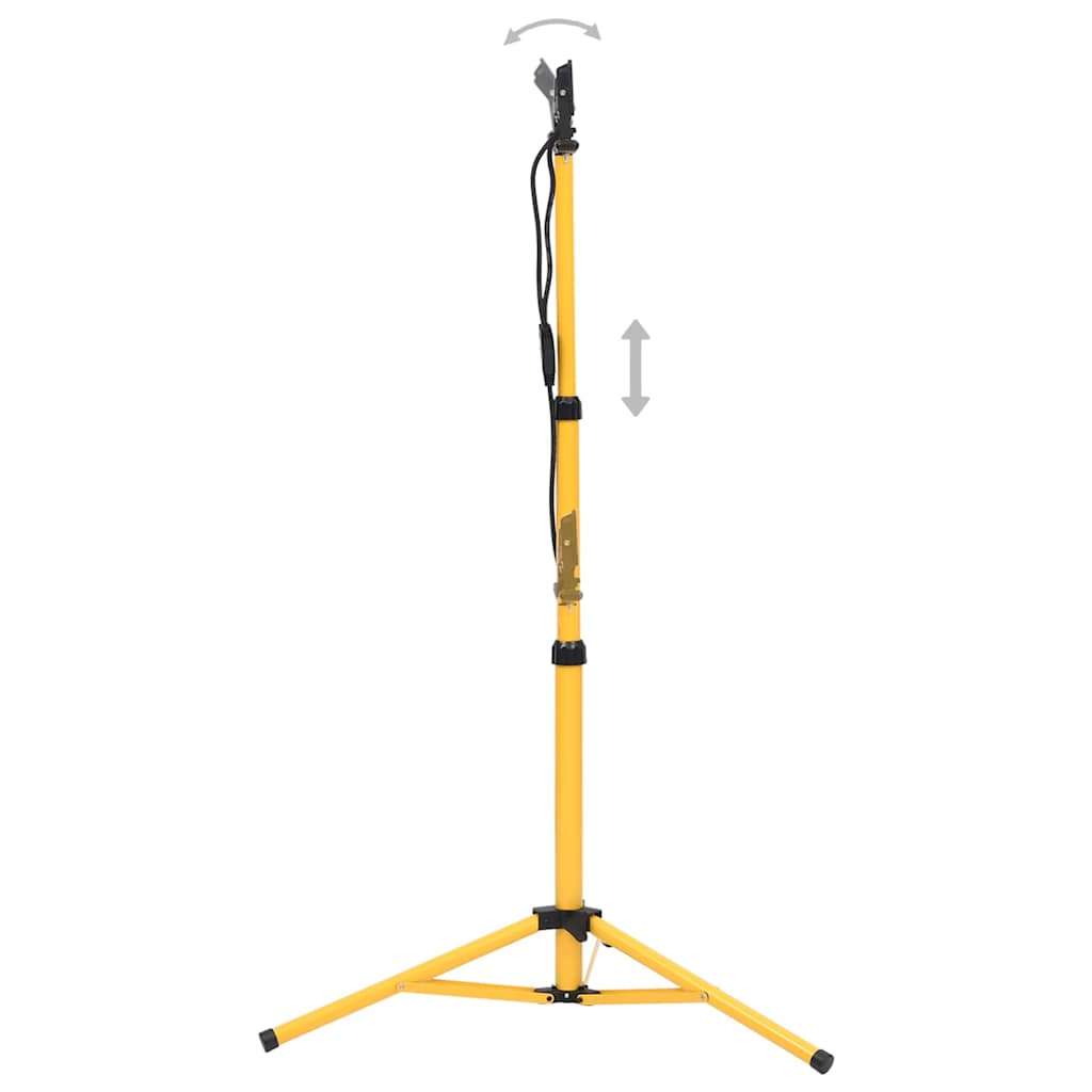 Προβολέας LED με Τρίποδο Θερμό Λευκό 2 x 10 W - PAKOBAZAAR