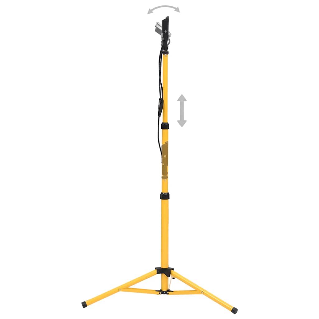 Προβολέας LED με Τρίποδο Θερμό Λευκό 2 x 50 W - PAKOBAZAAR