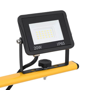 Προβολέας LED με Τρίποδο Ψυχρό Λευκό 2 x 20 W - PAKOBAZAAR