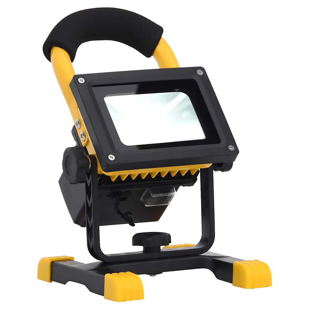 Επαναφορτιζόμενος Προβολέας LED με Λαβή Ψυχρό Λευκό 30 W - PAKOBAZAAR