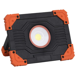 Προβολέας LED Φορητός 10 W Ψυχρό Λευκό από ABS - PAKOBAZAAR