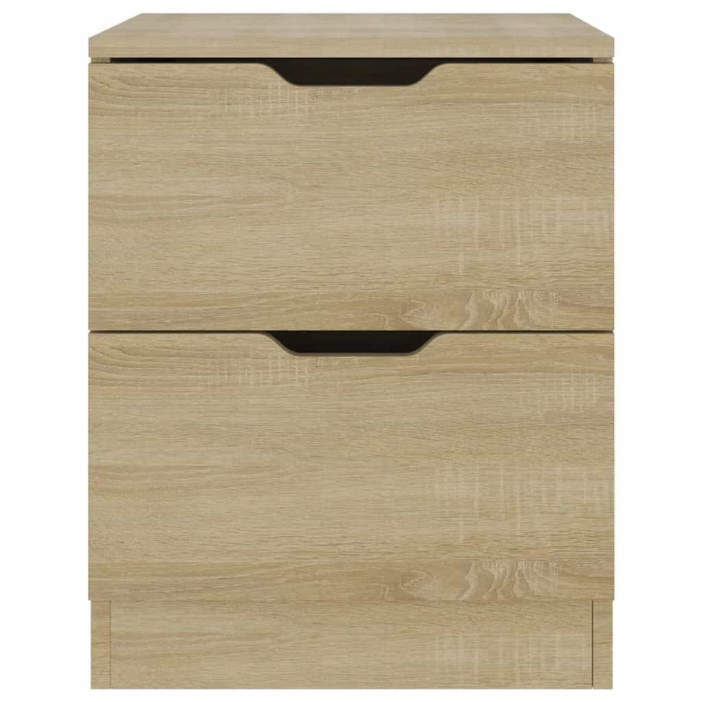 Κομοδίνα 2 τεμ. Sonoma Δρυς 40 x 40 x 50 εκ. από Επεξεργ. Ξύλο