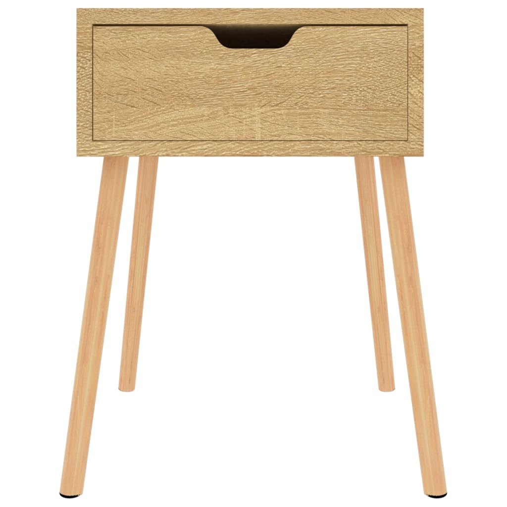 Κομοδίνα 2 τεμ. Sonoma Δρυς 40x40x56 εκ. από Επεξ. Ξύλο