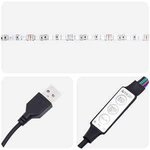 Κομοδίνο με LED Γυαλιστερό Λευκό 45x35x67 εκ. Επεξεργασμ. Ξύλο