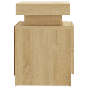 Κομοδίνο Sonoma Δρυς 40 x 35 x 52 εκ. από Επεξεργ. Ξύλο