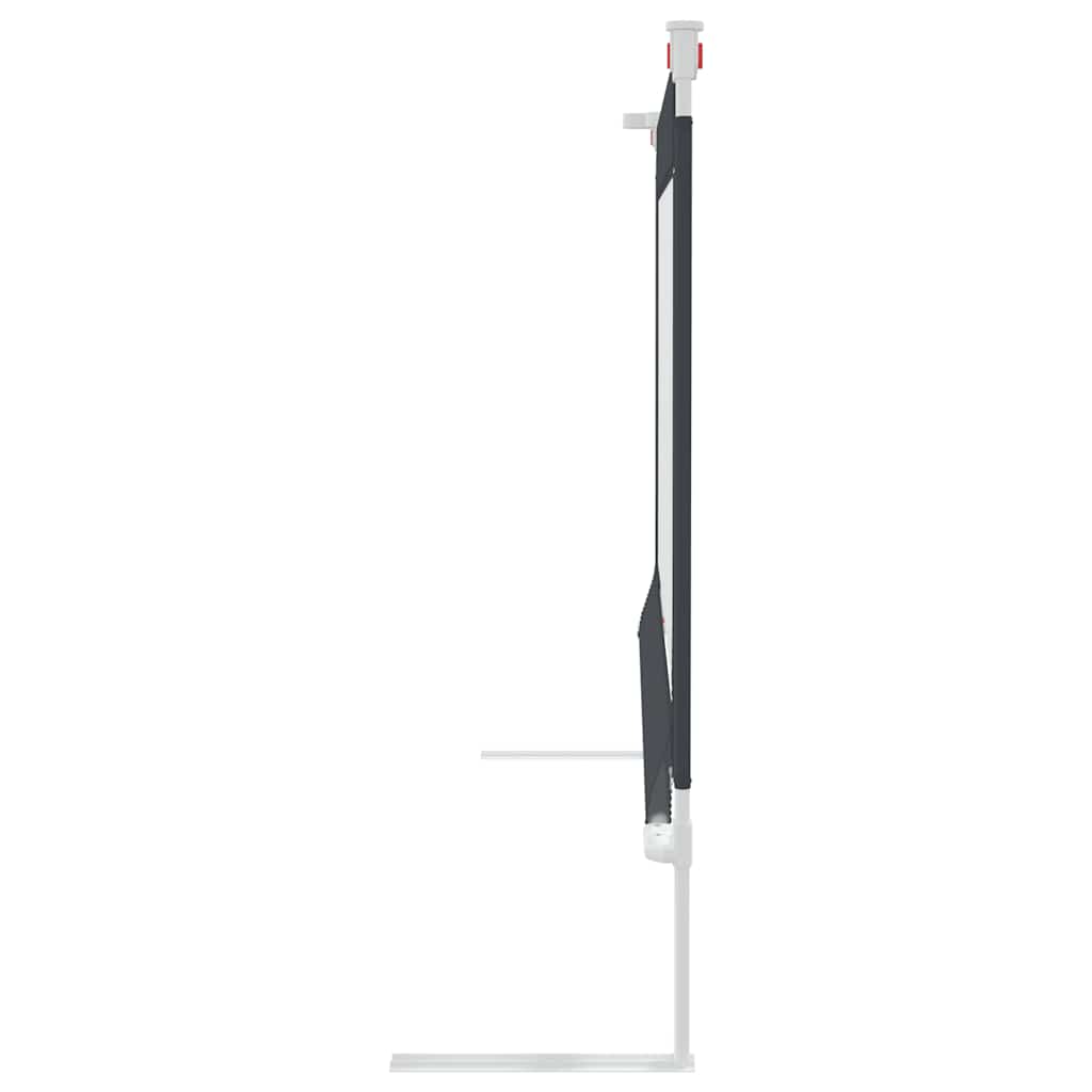 Μπάρα Κρεβατιού Προστατευτική Σκούρο Γκρι 140x25 εκ. Υφασμάτινη - Pakobazaar