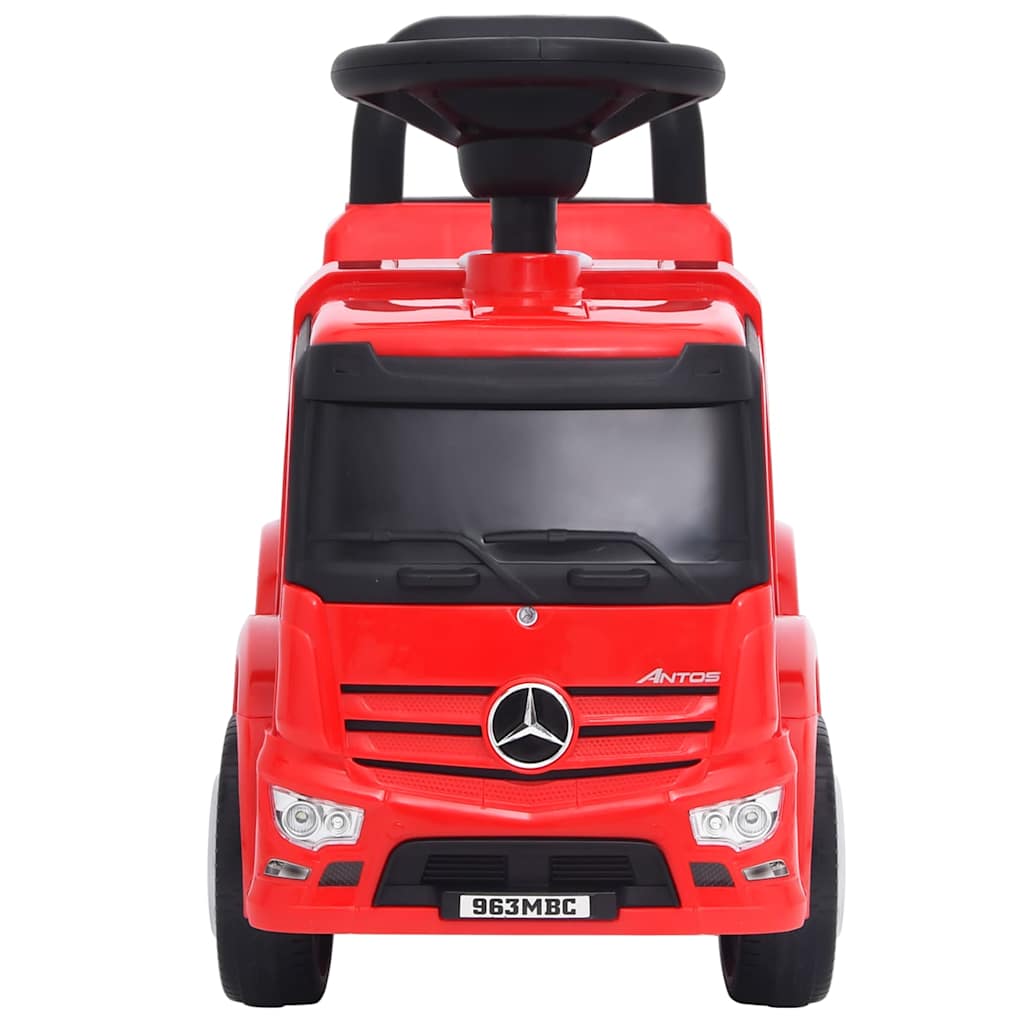 Αυτοκίνητο Παιδικό Περπατούρα Mercedes-Benz Φορτηγό Κόκκινο - Pakobazaar