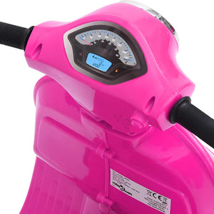 Παιχνίδι Ηλεκτρικό Μοτοσικλέτα Vespa GTS300 Ροζ