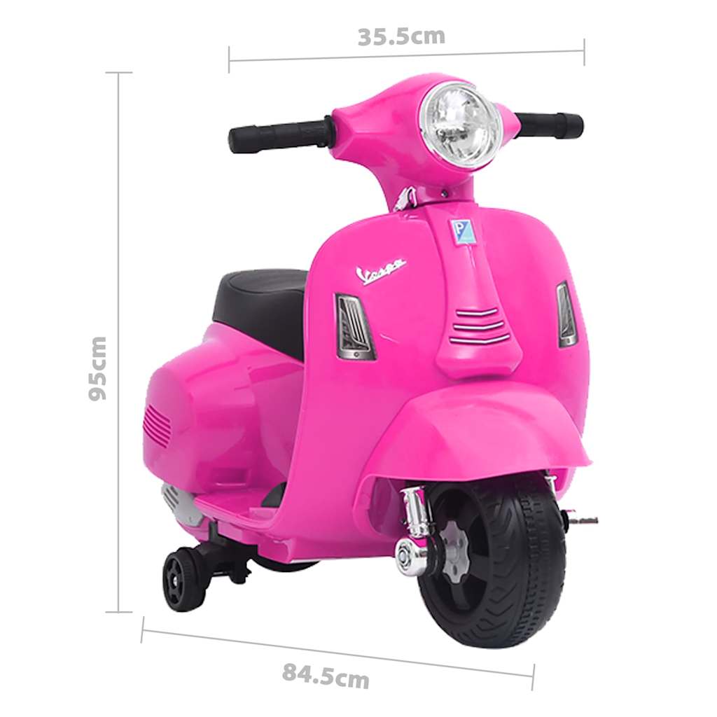 Παιχνίδι Ηλεκτρικό Μοτοσικλέτα Vespa GTS300 Ροζ