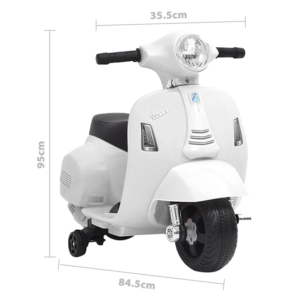 Παιχνίδι Ηλεκτρικό Μοτοσικλέτα Vespa GTS300 Λευκό