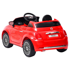 Παιδικό Αυτοκίνητο Ηλεκτρικό Fiat 500 Κόκκινο - Pakobazaar