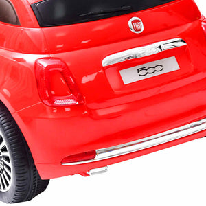 Παιδικό Αυτοκίνητο Ηλεκτρικό Fiat 500 Κόκκινο - Pakobazaar