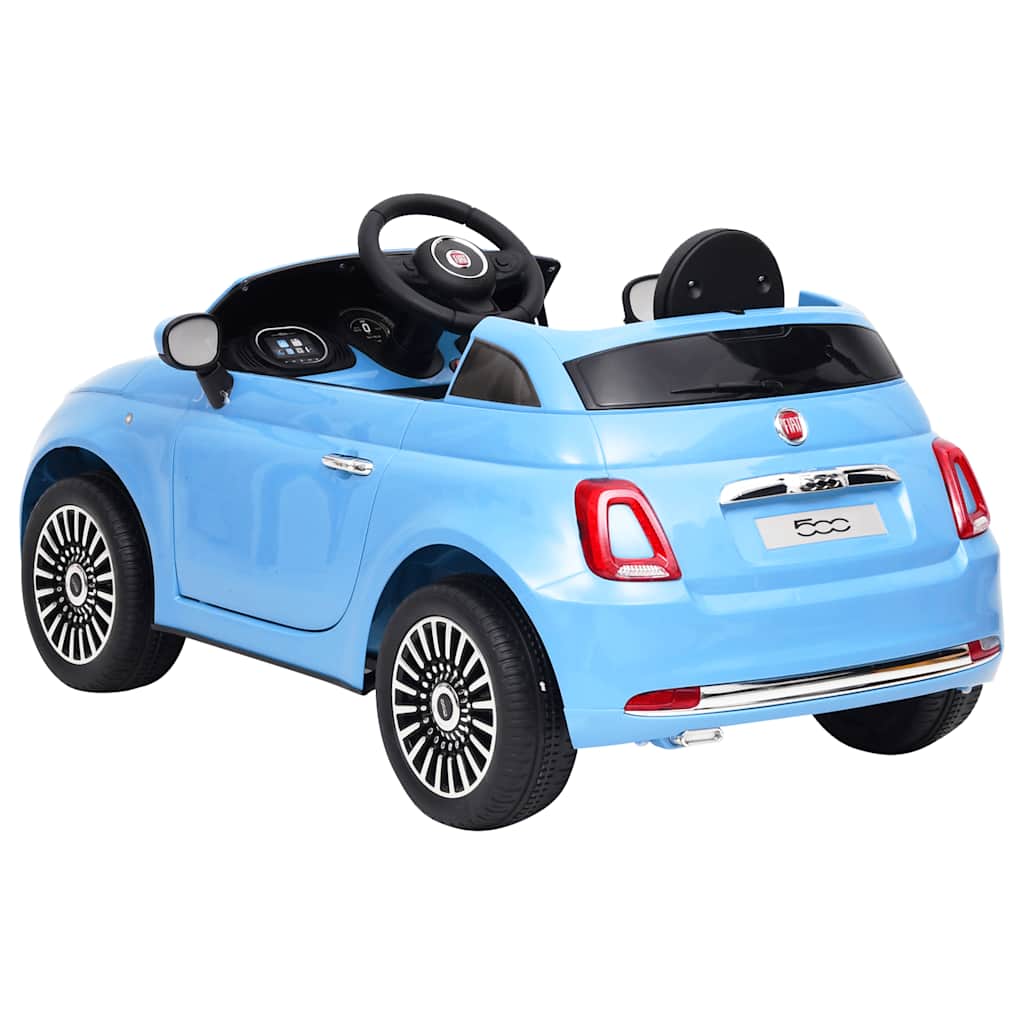 Παιδικό Αυτοκίνητο Ηλεκτρικό Fiat 500 Μπλε