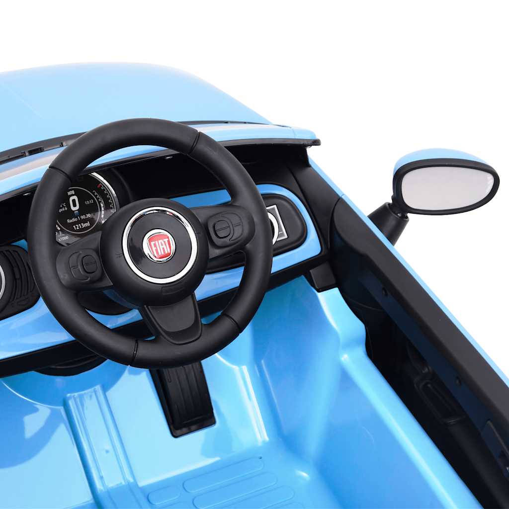 Παιδικό Αυτοκίνητο Ηλεκτρικό Fiat 500 Μπλε