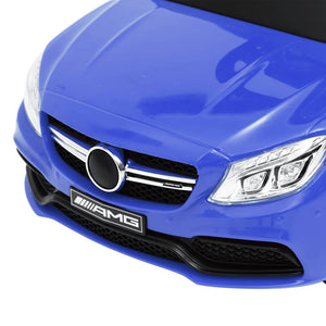 Περπατούρα Αυτοκίνητο με Λαβή Mercedes-Benz C63 Μπλε
