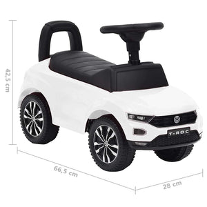 Παιδικό Αυτοκίνητο Περπατούρα Volkswagen T-Roc Λευκό