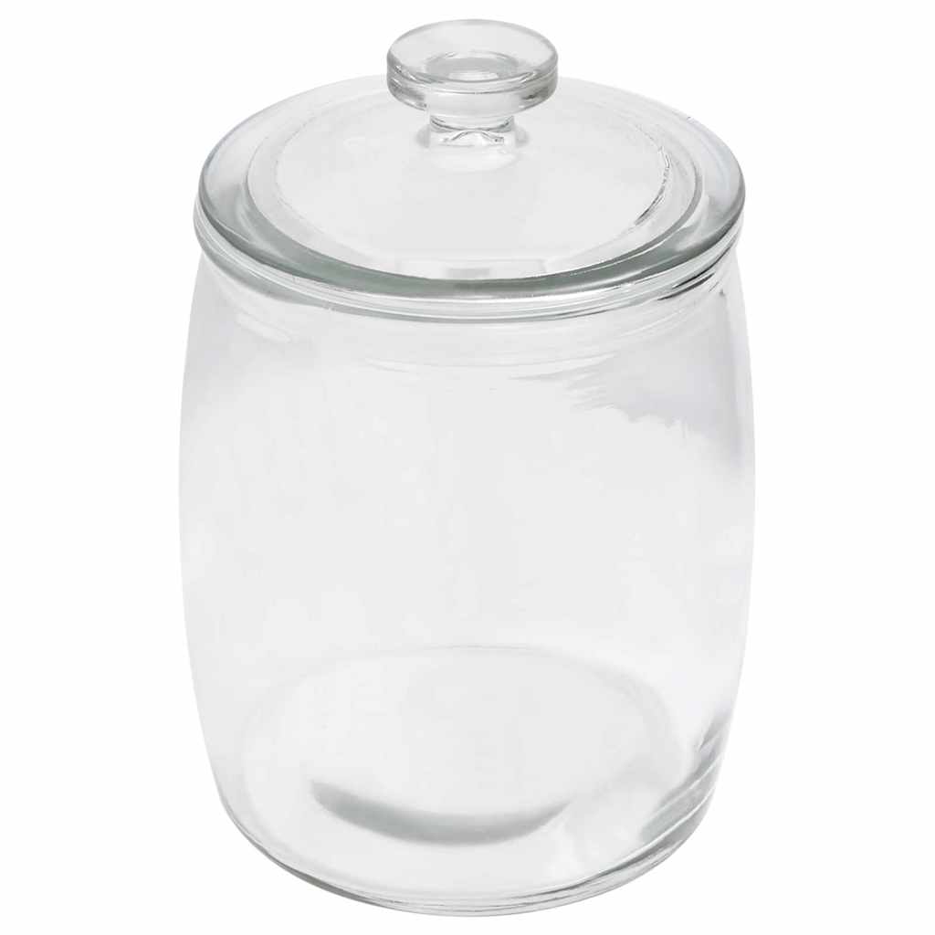 Βάζα 2 τεμ. 3850 ml Γυάλινα με Καπάκι