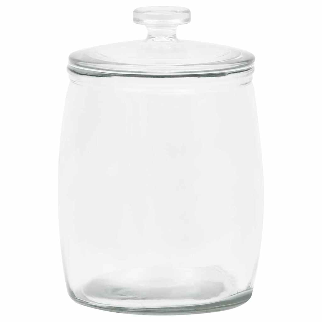 Βάζα 2 τεμ. 8000 ml Γυάλινα με Καπάκι