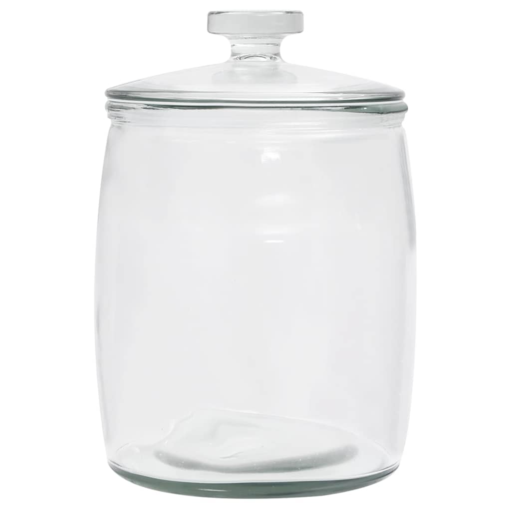 Βάζα 2 τεμ. 8000 ml Γυάλινα με Καπάκι