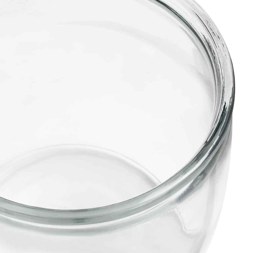Βάζα 2 τεμ. 8000 ml Γυάλινα με Καπάκι