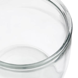 Βάζα 4 τεμ. 8000 ml Γυάλινα με Καπάκι