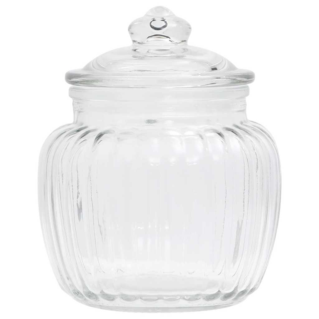 Βάζα Αποθήκευσης 6 τεμ. 500 ml Γυάλινα