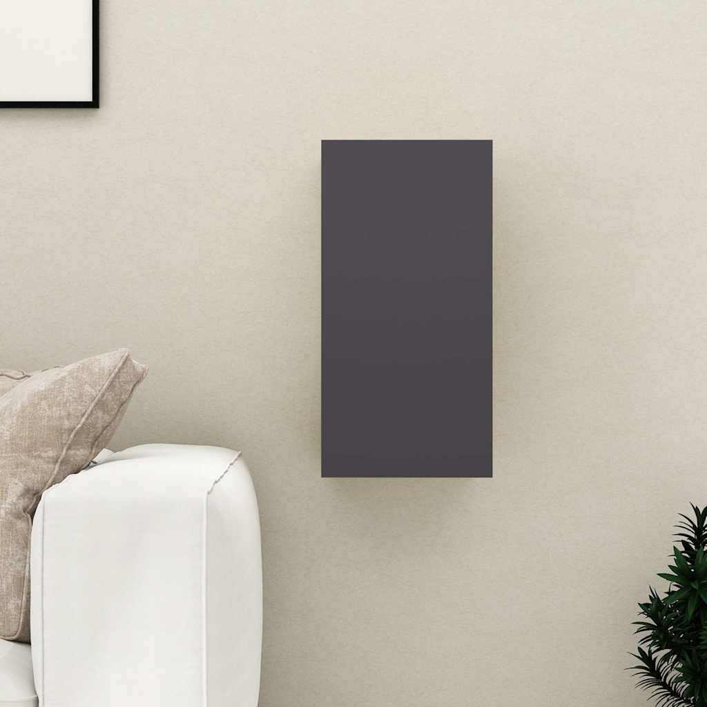 Έπιπλο Τηλεόρασης Γκρι 30,5 x 30 x 60 εκ. από Επεξ. Ξύλο