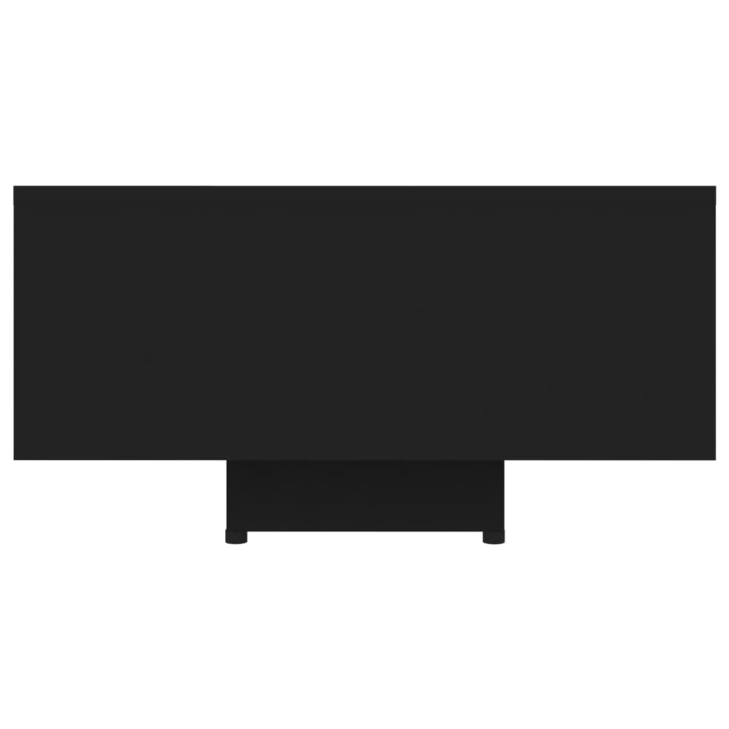 Τραπεζάκι Σαλονιού Μαύρο 85 x 55 x 31 εκ. από Επεξ. Ξύλο - Pakobazaar