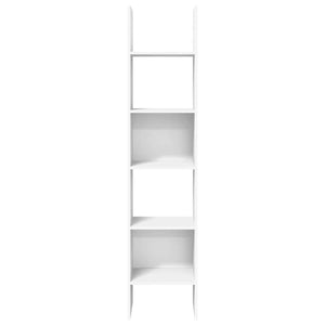Βιβλιοθήκη Λευκή 40 x 35 x 180 εκ. από Επεξ. Ξύλο - Pakobazaar