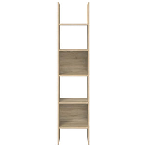 Βιβλιοθήκη Χρώμα Sonoma Δρυς 40 x 35 x 180 εκ. από Επεξ. Ξύλο