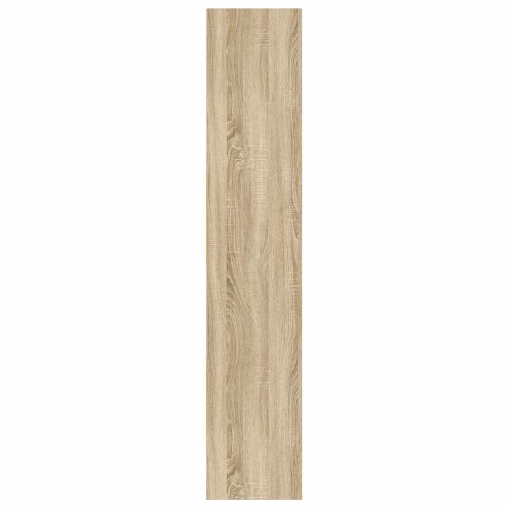 Βιβλιοθήκη Χρώμα Sonoma Δρυς 40 x 35 x 180 εκ. από Επεξ. Ξύλο