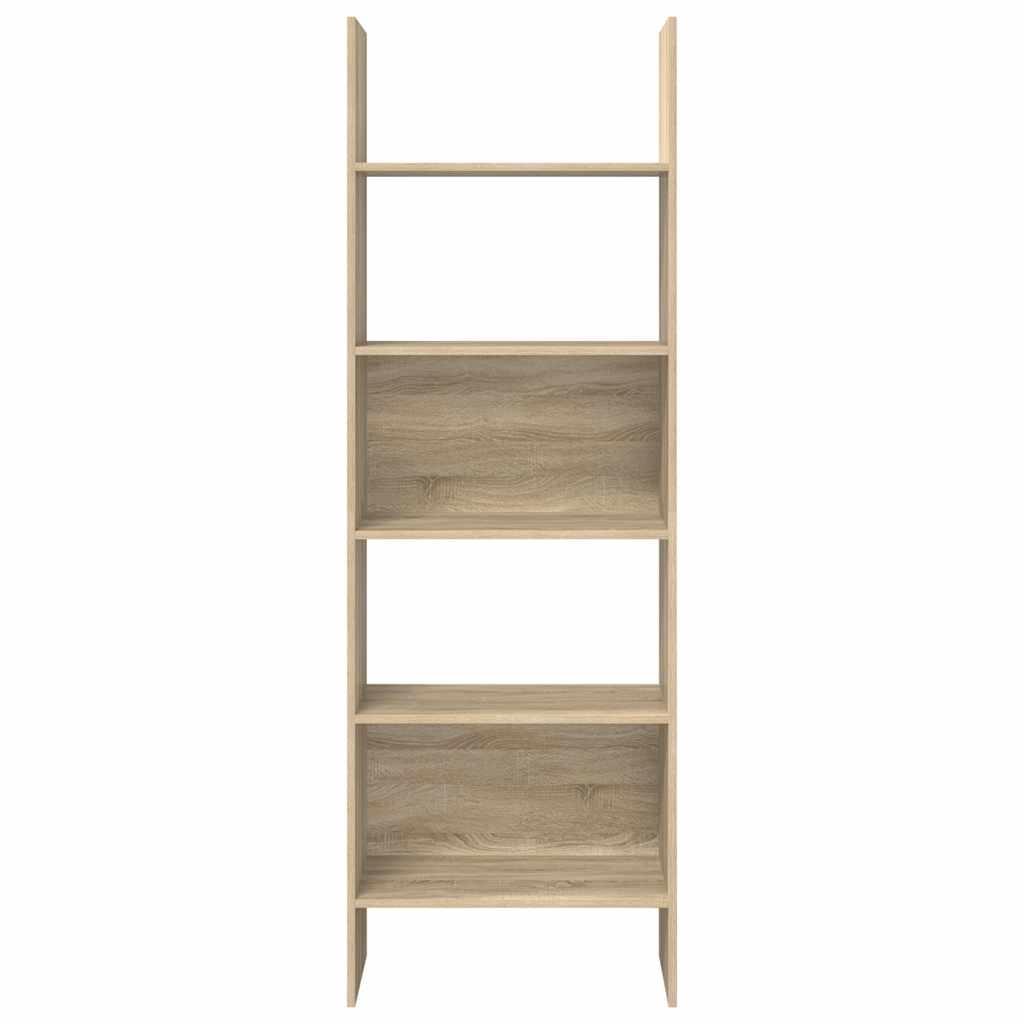 Βιβλιοθήκη Χρώμα Sonoma Δρυς 60 x 35 x 180 εκ. από Επεξ. Ξύλο