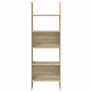 Βιβλιοθήκη Χρώμα Sonoma Δρυς 60 x 35 x 180 εκ. από Επεξ. Ξύλο
