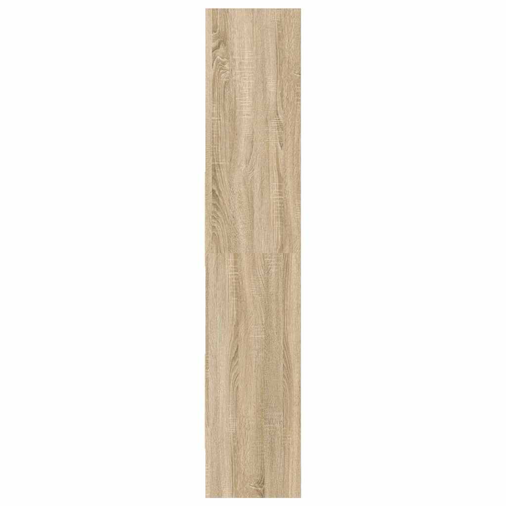 Βιβλιοθήκη Χρώμα Sonoma Δρυς 60 x 35 x 180 εκ. από Επεξ. Ξύλο