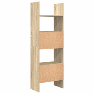 Βιβλιοθήκη Χρώμα Sonoma Δρυς 60 x 35 x 180 εκ. από Επεξ. Ξύλο