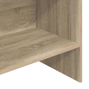 Βιβλιοθήκη Χρώμα Sonoma Δρυς 60 x 35 x 180 εκ. από Επεξ. Ξύλο