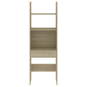 Βιβλιοθήκη Χρώμα Sonoma Δρυς 60 x 35 x 180 εκ. από Επεξ. Ξύλο