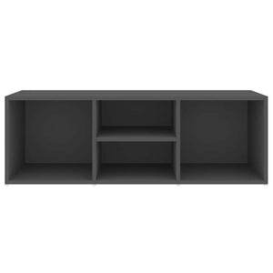 Πάγκος Αποθήκευσης Παπουτσιών Γκρι 102x35x35 εκ. Μοριοσανίδα