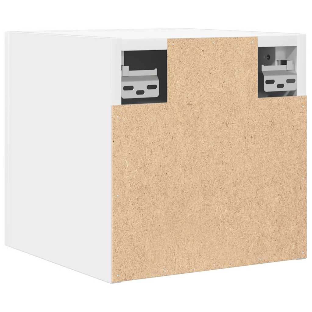 Έπιπλο Τηλεόρασης Κρεμαστό Λευκό 30,5 x 30 x 30 εκ.