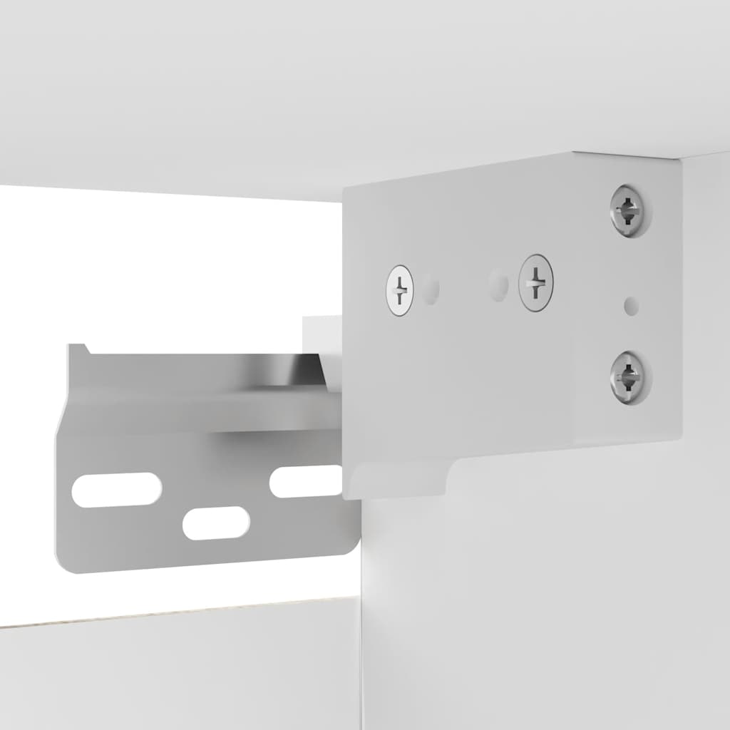 Έπιπλο Τηλεόρασης Κρεμαστό Λευκό 30,5 x 30 x 30 εκ.