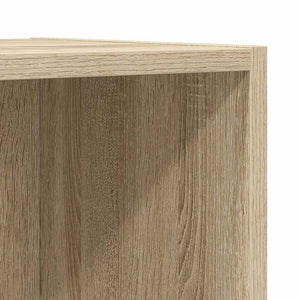 Έπιπλο Τηλεόρασης Κρεμαστό Sonoma Δρυς 37x37x107 εκ Επεξ. Ξύλο