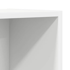 Έπιπλο Τηλεόρασης Κρεμαστό Λευκό 37x37x142,5 εκ. από Επεξ. Ξύλο - Pakobazaar