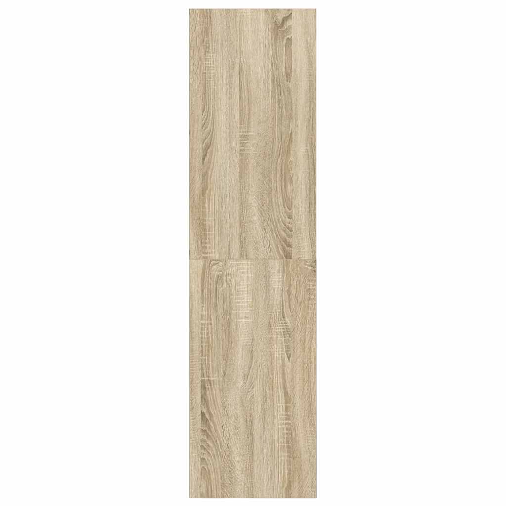 Έπιπλο Τηλεόρασης Κρεμαστό Δρυς 37x37x142,5 εκ. από Επεξ. Ξύλο - Pakobazaar