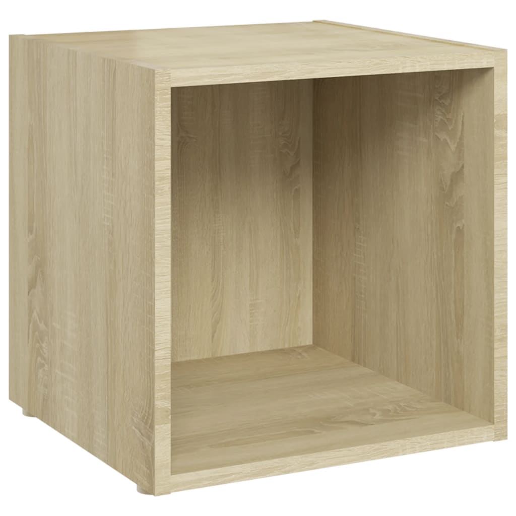 Έπιπλο Τηλεόρασης Sonoma Δρυς 37 x 35 x 37 εκ. από Επεξ. Ξύλο