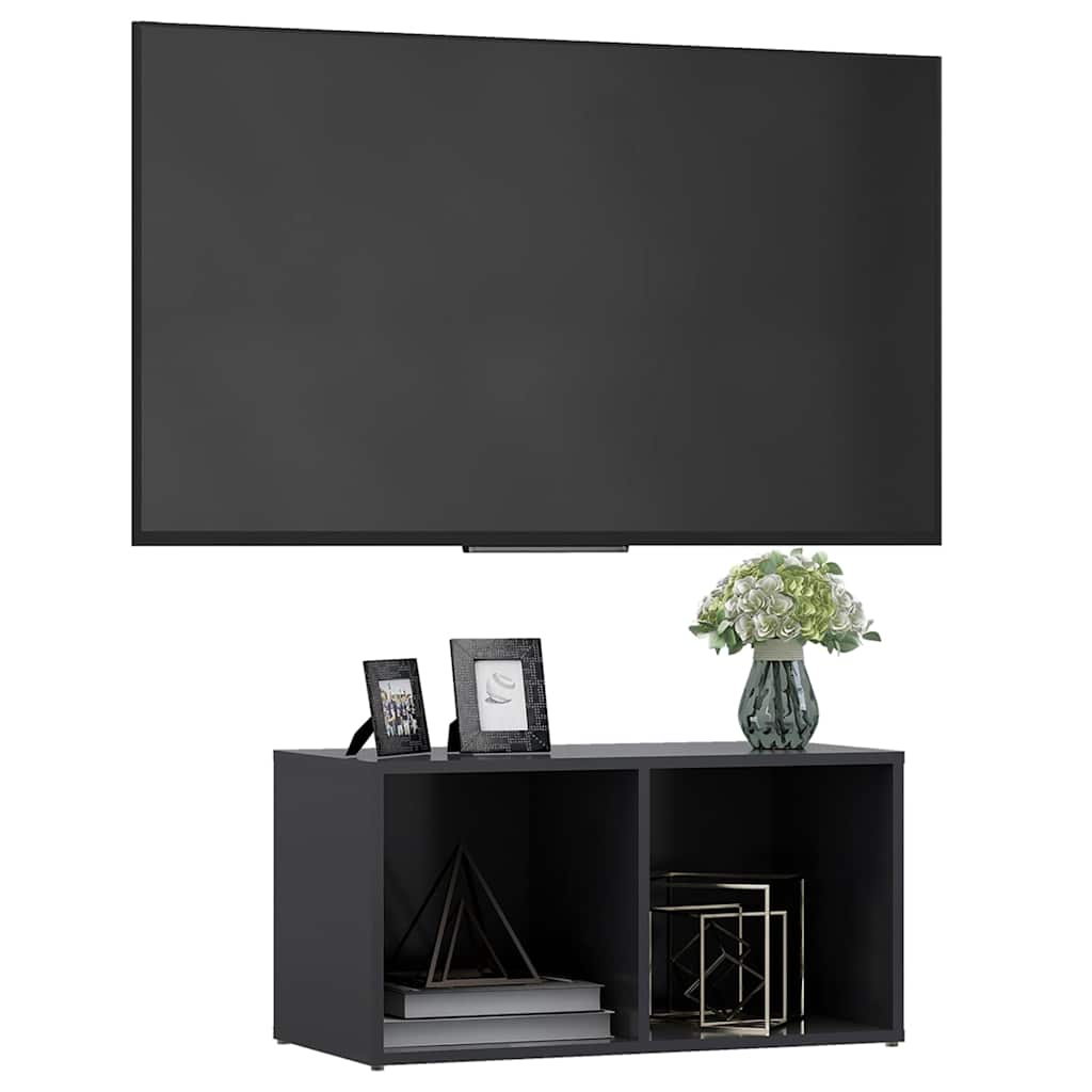 Έπιπλο Τηλεόρασης Γκρι 72 x 35 x 36,5 εκ. από Επεξ. Ξύλο