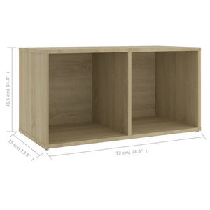 Έπιπλο Τηλεόρασης Sonoma Δρυς 72x35x36,5 εκ. από Επεξ. Ξύλο - Pakobazaar