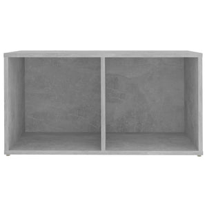 Έπιπλο Τηλεόρασης Γκρι Σκυροδέματος 72x35x36,5 εκ. Επεξ. Ξύλο