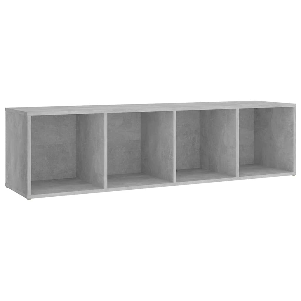 Έπιπλο Τηλεόρασης Γκρι Σκυροδ. 142,5x35x36,5 εκ. Επεξ. Ξύλο - Pakobazaar