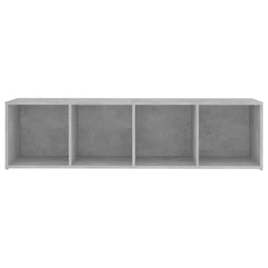 Έπιπλο Τηλεόρασης Γκρι Σκυροδ. 142,5x35x36,5 εκ. Επεξ. Ξύλο - Pakobazaar