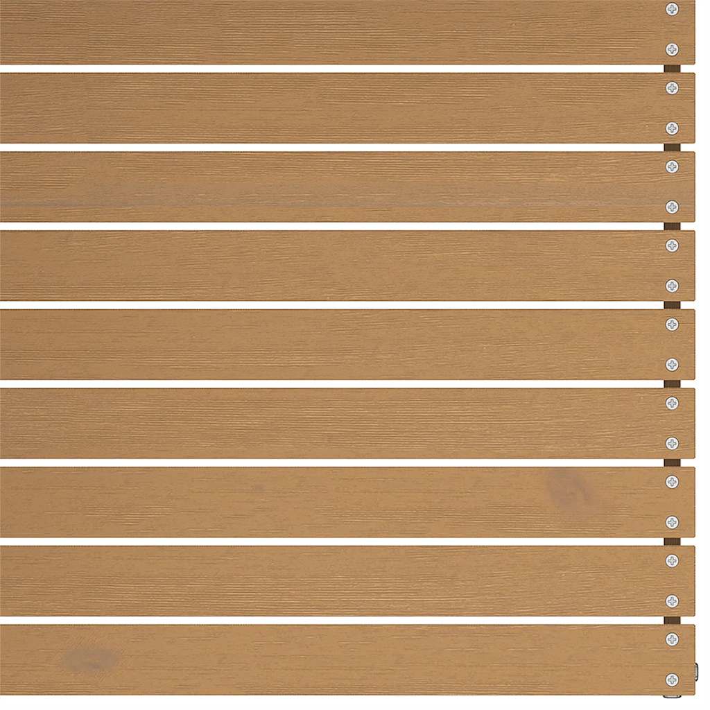 Σαλόνι Κήπου Σετ 2 τεμ Καφέ Μελί Μασίφ Ξύλο Πεύκου με Μαξιλάρια - Pakobazaar